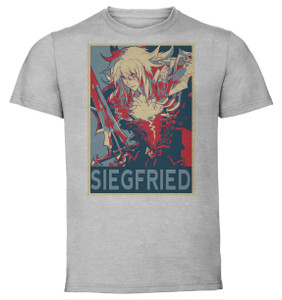 T-Shirt Unisex - Grey - Propaganda - Fate Apocrypha - Siegfried