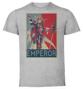 T-Shirt Unisex - Grey - Propaganda - Final Fantasy Dissidia - Emperor