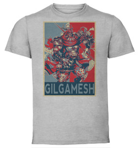 T-Shirt Unisex - Grey - Propaganda - Final Fantasy Dissidia - Gilgamesh