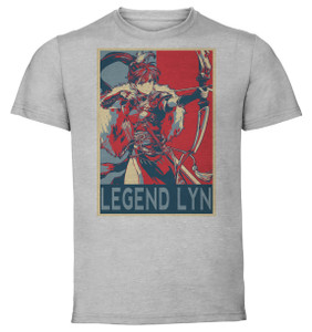 T-Shirt Unisex - Grey - Propaganda - Fire Emblem - Legend Lyn