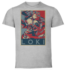 T-Shirt Unisex - Grey - Propaganda - Fire Emblem - Loki