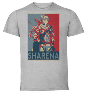 T-Shirt Unisex - Grey - Propaganda - Fire Emblem - Sharena