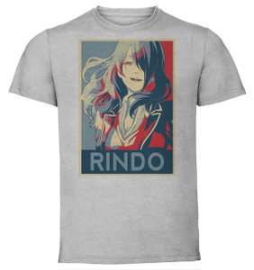 T-Shirt Unisex - Grey - Propaganda - Food Wars - Rindo