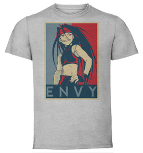 T-Shirt Unisex - Grey - Propaganda - Fullmetal Alchemist - Envy