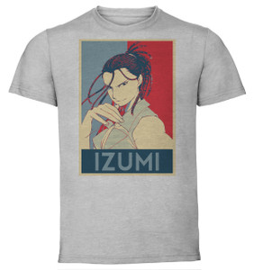 T-Shirt Unisex - Grey - Propaganda - Fullmetal Alchemist - Izumi