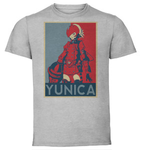 T-Shirt Unisex - Grey - Propaganda - Gravity Rush - Yunica