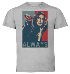 T-Shirt Unisex - Grey - Propaganda - Harry Potter - Snape Variant Always