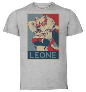 T-Shirt Unisex - Grey - Propaganda - Akame Ga Kill Leone Variant