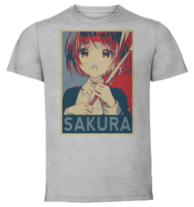 T-Shirt Unisex - Grey - Propaganda - Card Captor Sakura Sakura Kinomoto variant 2