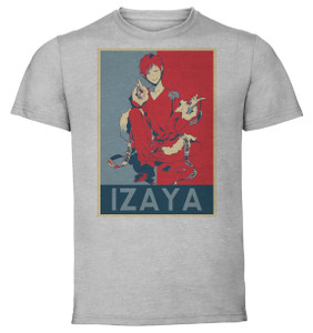 T-Shirt Unisex - Grey - Propaganda - Durarara - Izaya Orihara variant
