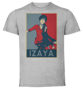 T-Shirt Unisex - Grey - Propaganda - Durarara - Izaya Orihara