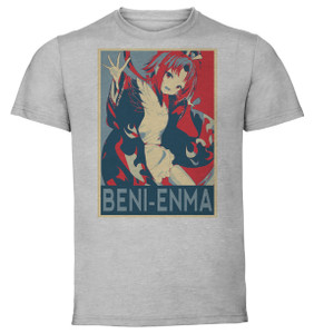 T-Shirt Unisex - Grey - Propaganda - Fate Grand Order Beni-enma T-Shirt Unisex - Grey - Propaganda - Fate Grand Order Beni-enma