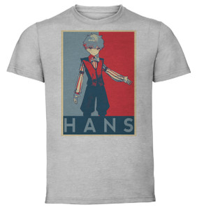 T-Shirt Unisex - Grey - Propaganda - Fate Grand Order Hans T-Shirt Unisex - Grey - Propaganda - Fate Grand Order Hans
