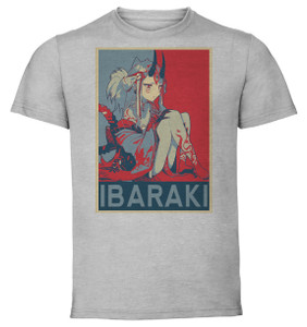T-Shirt Unisex - Grey - Propaganda - Fate Grand Order Ibaraki Douji variant T-Shirt Unisex - Grey - Propaganda - Fate Grand Order Ibaraki Douji variant