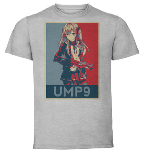 T-Shirt Unisex - Grey - Propaganda - Girls' Frontline TMP T-Shirt Unisex - Grey - Propaganda - Girls' Frontline TMP