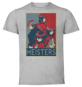 T-Shirt Unisex - Grey - Propaganda - Gundam 00 - Gundam Meisters T-Shirt Unisex - Grey - Propaganda - Gundam 00 - Gundam Meisters