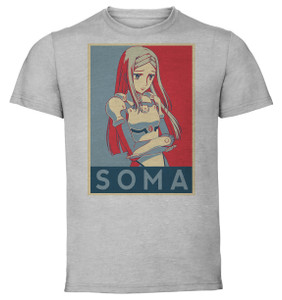 T-Shirt Unisex - Grey - Propaganda - Gundam 00 - Soma Peries