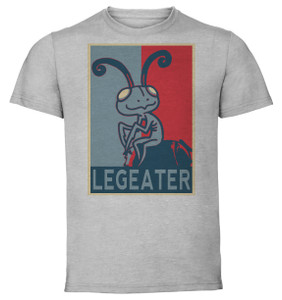 T-Shirt Unisex - Grey - Propaganda - Hollow Knight Leageater