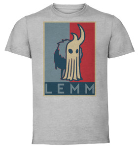 T-Shirt Unisex - Grey - Propaganda - Hollow Knight Relik Seeker Lemm