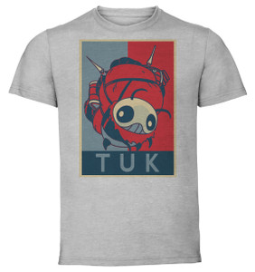 T-Shirt Unisex - Grey - Propaganda - Hollow Knight Tuk