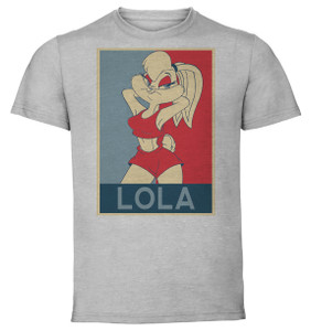 T-Shirt Unisex - Grey - Propaganda - Looney tunes - Lola Bunny Variant