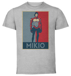T-Shirt Unisex - Grey - Propaganda - Megalobox - Mikio T-Shirt Unisex - Grey - Propaganda - Megalobox - Mikio