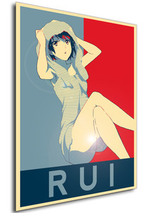 Poster - Propaganda - Domestic Girlfriend - Rui Tachibana variant 2 Poster - Propaganda - Domestic Girlfriend - Rui Tachibana variant 2