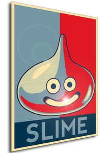 Poster - Propaganda - Dragon Quest - Slime