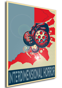 Poster - Propaganda - Enter The Gungeon - Interdimensional Horror Poster - Propaganda - Enter The Gungeon - Interdimensional Horror