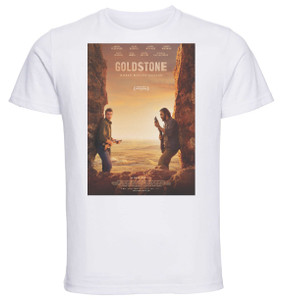 T-Shirt Unisex - White - Playbill - goldstone - dove i mondi si scontrano T-Shirt Unisex - White - Playbill - goldstone - dove i mondi si scontrano