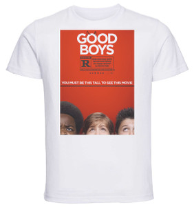 T-Shirt Unisex - White - Playbill - good boys - quei cattivi ragazzi T-Shirt Unisex - White - Playbill - good boys - quei cattivi ragazzi