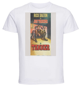 T-Shirt Unisex - White - Playbill - once upon a time in hollywood - c'era una volta a hollywood variant 6 T-Shirt Unisex - White - Playbill - once upon a time in hollywood - c'era una volta a hollywood variant 6