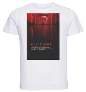 T-Shirt Unisex - White - Playbill - scary stories to tell in the dark variant 2 T-Shirt Unisex - White - Playbill - scary stories to tell in the dark variant 2