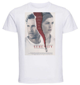 T-Shirt Unisex - White - Playbill - serenity - l'isola dell'inganno T-Shirt Unisex - White - Playbill - serenity - l'isola dell'inganno