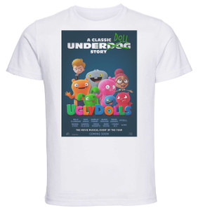 T-Shirt Unisex - White - Playbill - ugly dolls - Pupazzi alla Riscossa variant 6