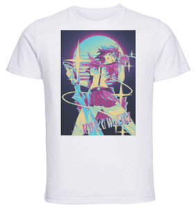 T-Shirt Unisex - White - Vaporwave 80s Style - Kill la Kill - Ryuko Matoi T-Shirt Unisex - White - Vaporwave 80s Style - Kill la Kill - Ryuko Matoi
