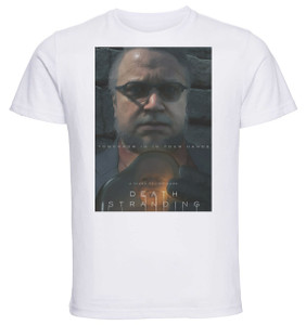 T-Shirt Unisex - White - videogame - death strading variant 2