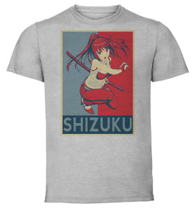 T-Shirt Unisex - Grey - Propaganda - Arifureta - Shizuku Yaegashi T-Shirt Unisex - Grey - Propaganda - Arifureta - Shizuku Yaegashi