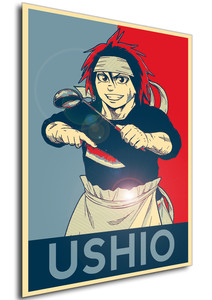 Poster - Propaganda - Hinomaru Sumo - Ushio Hinomaru variant 3
