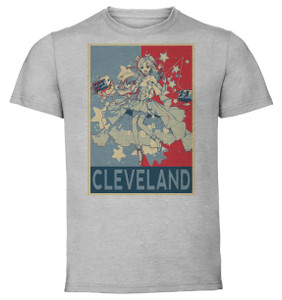 T-Shirt Unisex - Grey - Propaganda - Azur Lane Cleveland Heart Trobbing Moment T-Shirt Unisex - Grey - Propaganda - Azur Lane Cleveland Heart Trobbing Moment