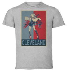T-Shirt Unisex - Grey - Propaganda - Azur Lane Cleveland T-Shirt Unisex - Grey - Propaganda - Azur Lane Cleveland