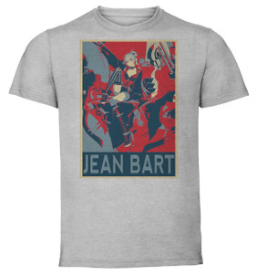 T-Shirt Unisex - Grey - Propaganda - Azur Lane - Jean Bart