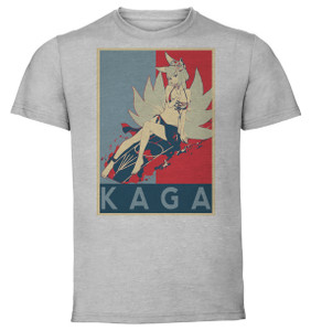 T-Shirt Unisex - Grey - Propaganda - Azur Lane - Kaga Everlasting Killing Stone T-Shirt Unisex - Grey - Propaganda - Azur Lane - Kaga Everlasting Killing Stone