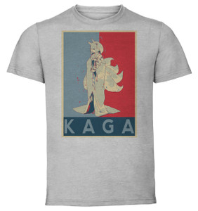 T-Shirt Unisex - Grey - Propaganda - Azur Lane - Kaga Sacred Bush Lily T-Shirt Unisex - Grey - Propaganda - Azur Lane - Kaga Sacred Bush Lily