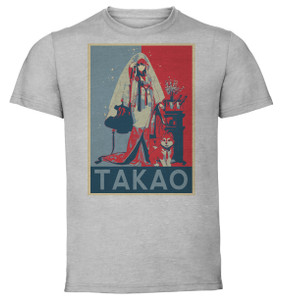 T-Shirt Unisex - Grey - Propaganda - Azur Lane - Takao Sakura Hanami T-Shirt Unisex - Grey - Propaganda - Azur Lane - Takao Sakura Hanami