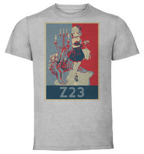 T-Shirt Unisex - Grey - Propaganda - Azur Lane - Z23 The Banquet Honor Student T-Shirt Unisex - Grey - Propaganda - Azur Lane - Z23 The Banquet Honor Student