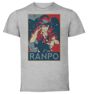 T-Shirt Unisex - Grey - Propaganda - Bungo Stray Dogs Ranpo Edogawa Variant T-Shirt Unisex - Grey - Propaganda - Bungo Stray Dogs Ranpo Edogawa Variant