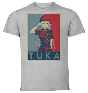 T-Shirt Unisex - Grey - Propaganda - Gate - Tuka Luna Marceau T-Shirt Unisex - Grey - Propaganda - Gate - Tuka Luna Marceau