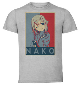 T-Shirt Unisex - Grey - Propaganda - Hitoribocchi - Sunao Nako