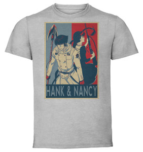 T-Shirt Unisex - Grey - Propaganda - Propaganda - To the Abandoned Sacred Beast - Hank & Nancy T-Shirt Unisex - Grey - Propaganda - Propaganda - To the Abandoned Sacred Beast - Hank & Nancy